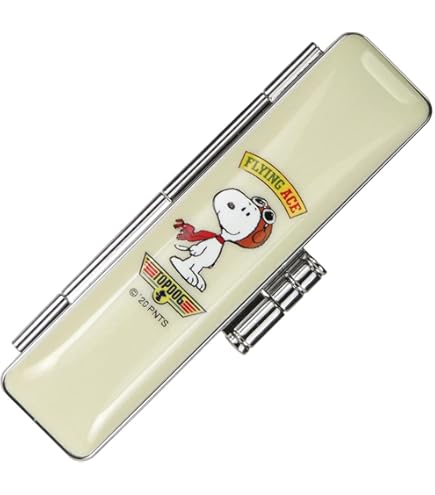 Amazon | サンビー 印鑑ケース スヌーピー ホワイトシリーズ ハグ 12